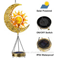 Sun Moon Solar Powered Wind Chimes - Perfect Gift for Mom